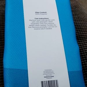 A brand new shower curtain